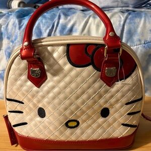 🎀 Hello Kitty x Loungefly Quilted Patent Leather Satchel 🎀
